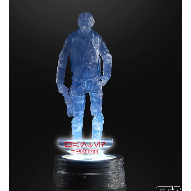 Figura de acción de 6 pulgadas de Hasbro Star Wars The Black Series Bo-Katan Kryze con efecto holográfico azul, juguete coleccionable