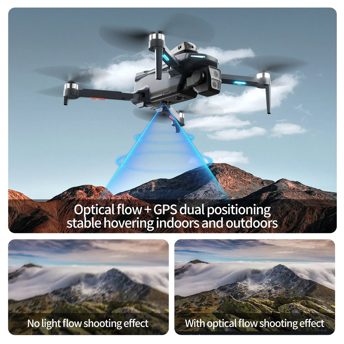 Original XT606 MAX GPS Dron 4k Profesional con Cámara HD 8K FPV y Pantalla Dron con Evitación de Obstáculos 360° Quadcopter Juguetes Dron