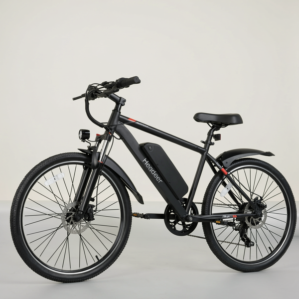 Bicicleta eléctrica de 26", 500 W, Headeer BK1350/BK900, 48 V, 13,5 Ah/15 Ah, 5 modos de velocidad, doble freno de disco, suspensión delantera y trasera, bicicleta eléctrica