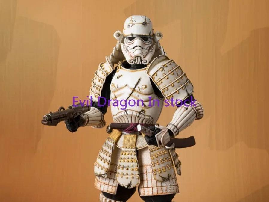 En stock 100% Original Bandai Star Wars Ashigaru Remnant Figuras de Acción Anime Modelo Juguetes Figura Colección Regalos